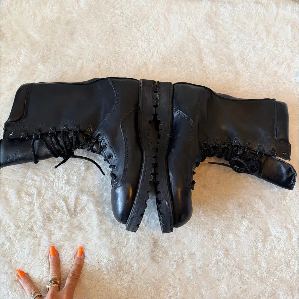 Vintage Matterhorn Gore-Tex Combat Boots Men’s 9M Made USA Vibram Leather